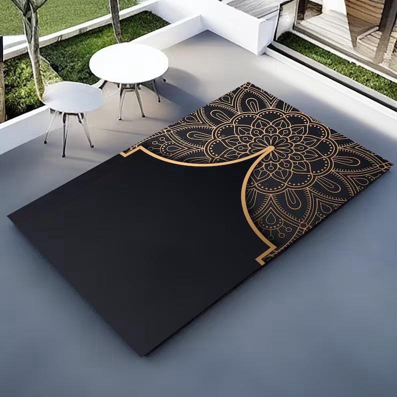 Исламский духовный приют Персонализированные турецкие молитвенные коврики Роскошные мусульманские ковры и напольные коврики Подарки для гостиной и Рамадана