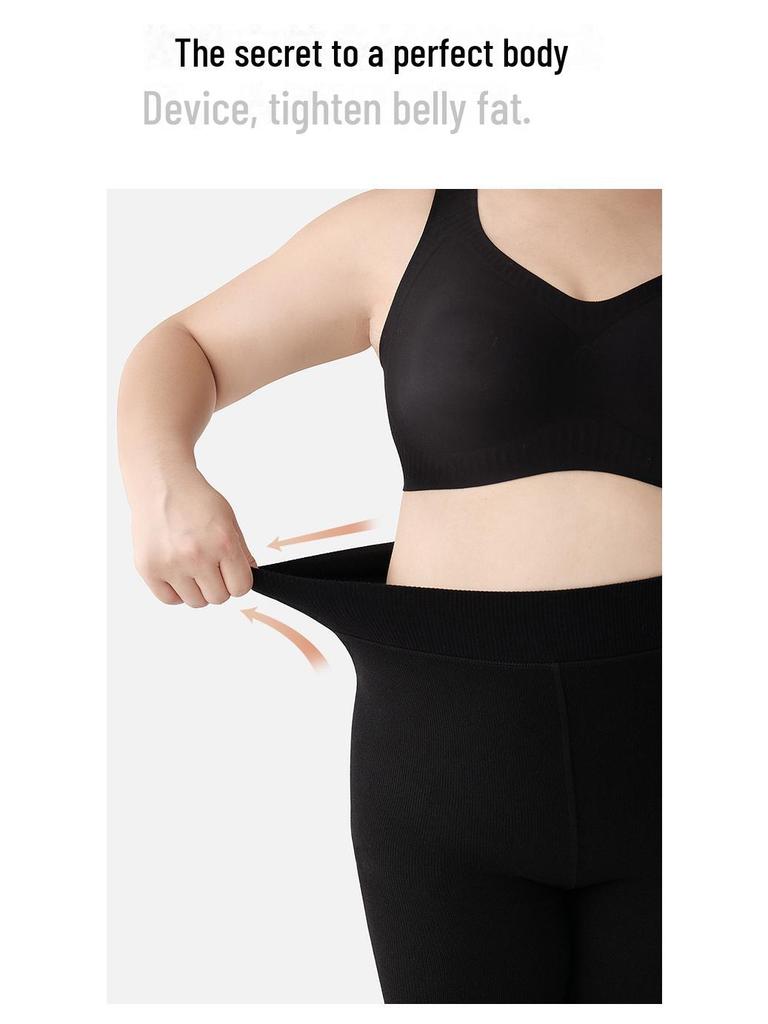 Женские бархатные леггинсы больших размеров: Толстые, теплые и нескользящие для осени/зимы