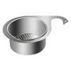 Stainless Steel Swan Sink Strainer Basket Removable Goosehead Storage Drainage Basket Goosehead Hanging Wet & Dry Drainage Racks