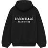 Essentials Fleece Hoodie II Black Men Tops 192HO246250F