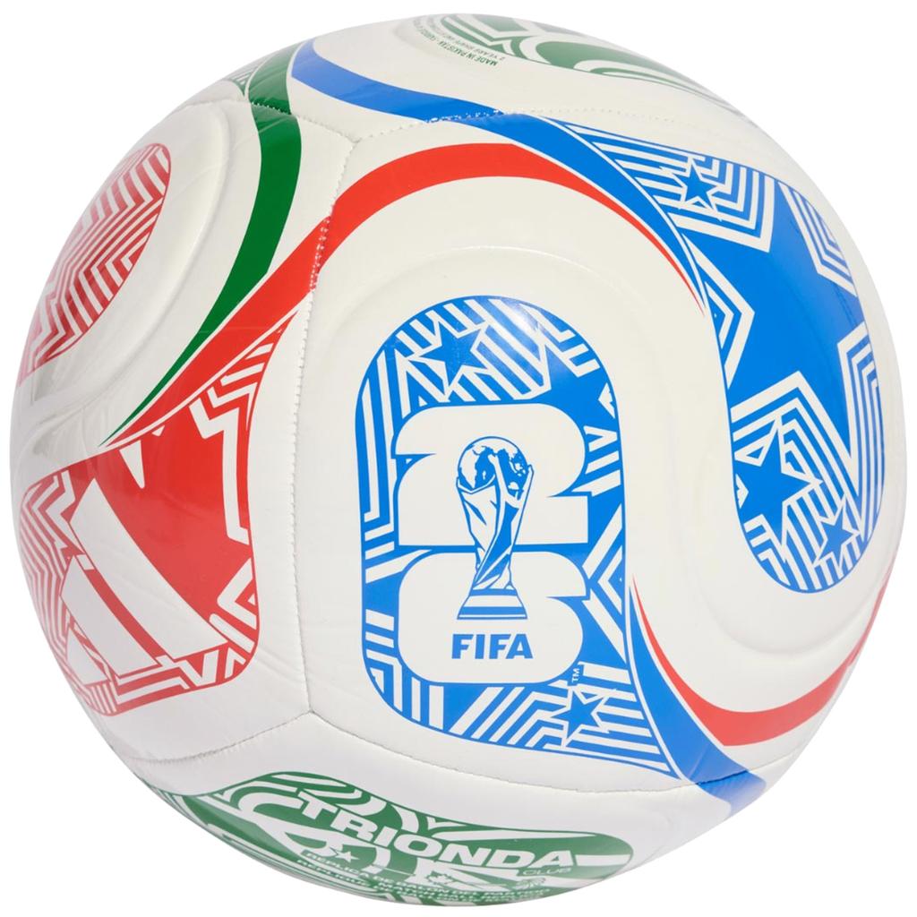 Adidas FIFA World Cup 26 Trionda Club Ball, Unisex White Football