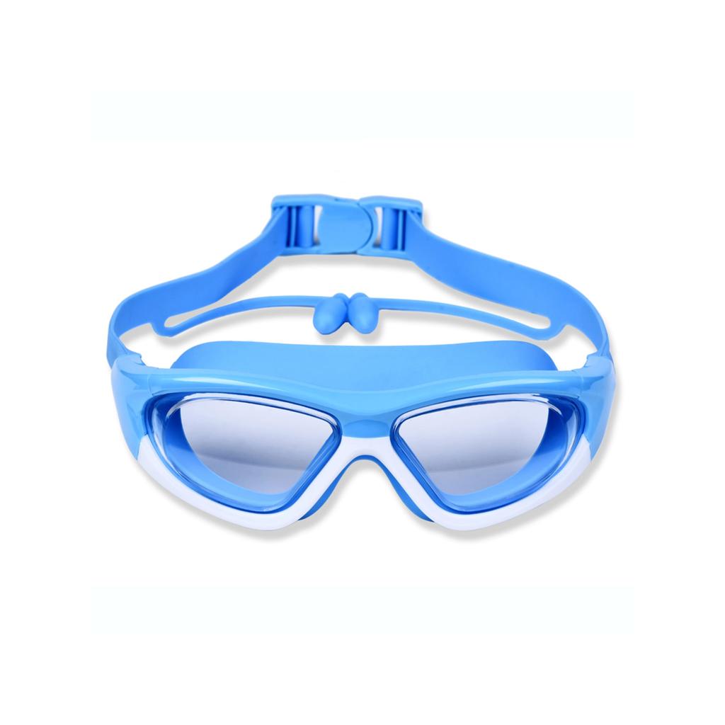 High-definition Kidsren's Swimming Goggles For Boys And Girls Anti-fog Swimming Goggles Large-frame Goggles Comfortable Silic