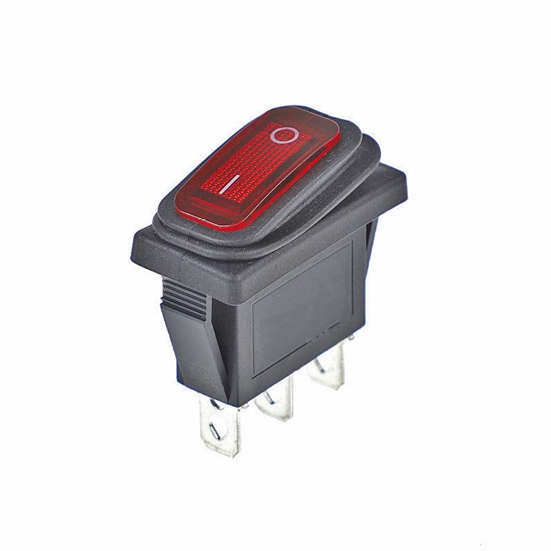 Available High-Quality Waterproof Rocker Switch, 3-Pin, Single Pole, 2/3 Speeds, 34.2x17.5 Specifications.