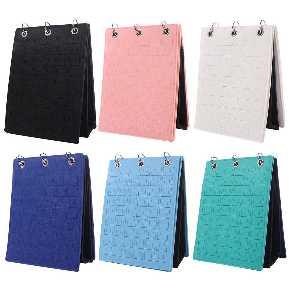 Large Capacity Pin Display Stand Flip Top Badge Display Cases Shoe Charm Holder Jewelry Organizer