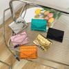 Fashion Wallet with Stone Pattern Pu Leather Coin Purse Ladies Laser Card Holder Mini Lady Short Wallet Change Money Purse