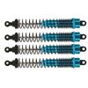 CNC Universal Shock Struts Damper 127mm Fit for TRX4 SXC10 D90 1 10 RC Car (Blue)