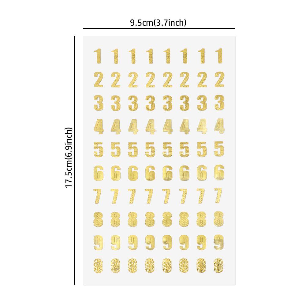 Hand Book Notebook Decor Planner Scrapbook Number sticker Twinkle stickers Letter Self Adhesive