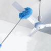 1PC Ceiling Fan Duster Rings Shape Long Handle Dust Removal Brush for Ceiling Walls Top Cleaning Household Clean Dust Brush