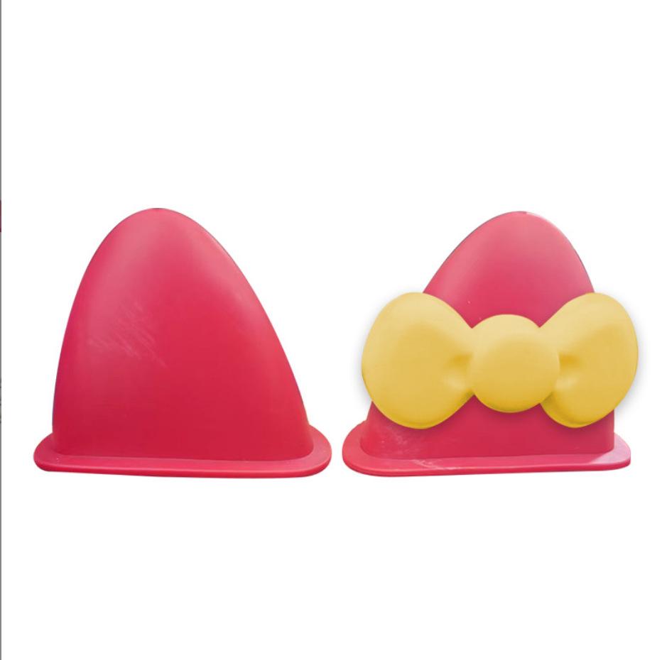 Универсальные ушки и бантик в виде котенка для детских шлемов