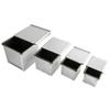 Mini Square Kitchen Cake Baking Tool Dessert Making Toast Box Loaf Pan With Lid Bread Mold