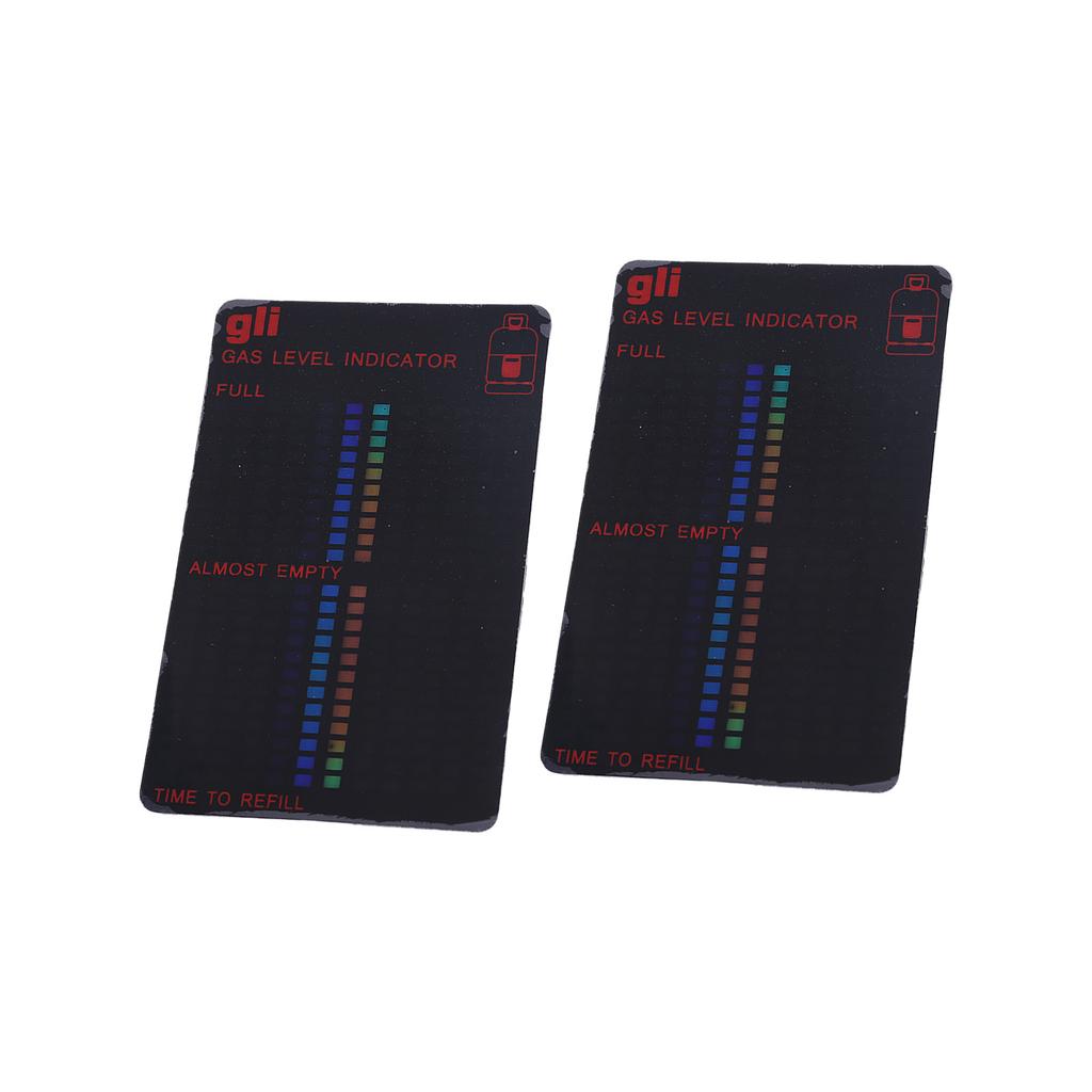 2Pcs Magnetic Gas Tank Level Indicator Reusable Meter With 22 Level Scale For BBQ Tank Monitoring