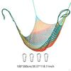 Playground Safe Net Double Layers Protection, Bridge Nylon Climbing Cargo for Kids