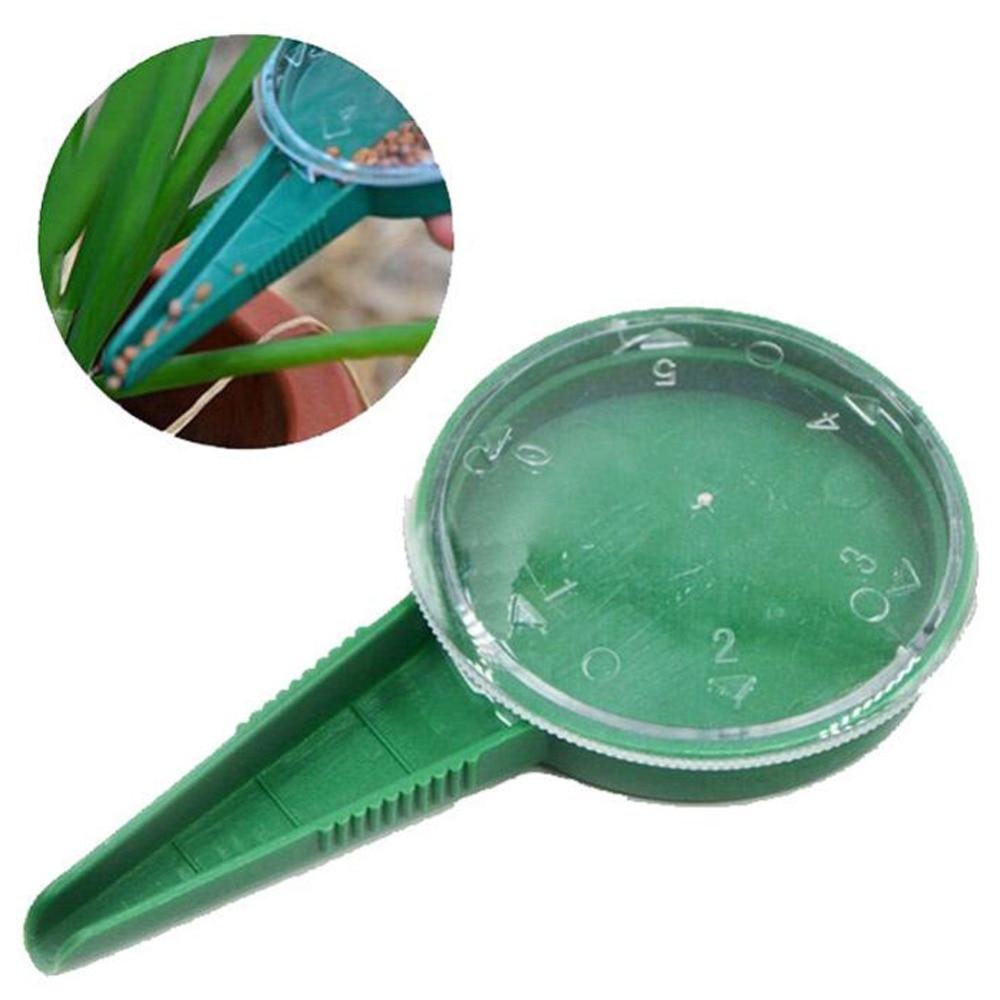 1 шт. регулируемая сеялка для семян, 5 настроек размера, рассеиватель, сеялка, стартовая сеялка, садовый посев, сельскохозяйственные инструменты