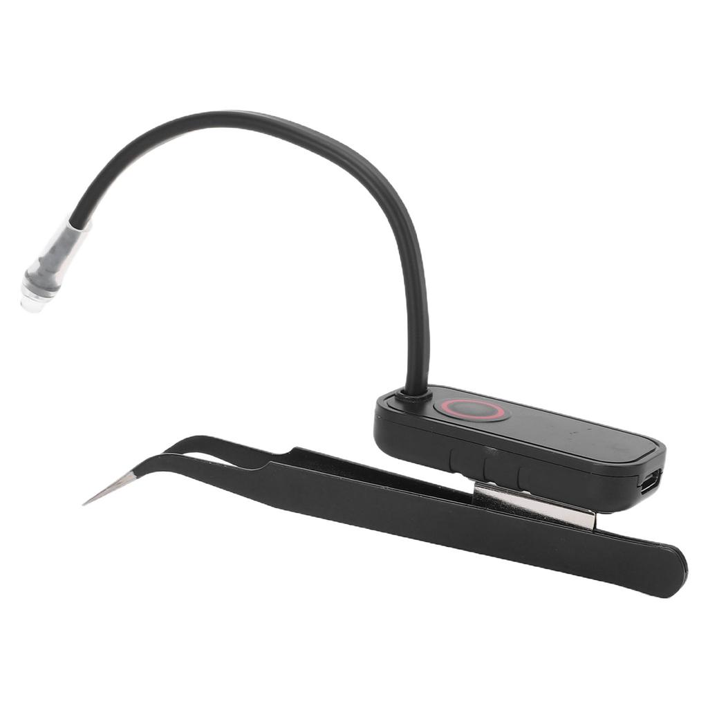 Eyelash Grafting Tweezers Light Lightweight LED Glue Curing Eyelash Extension Light with Tweezers for Beauty Salon