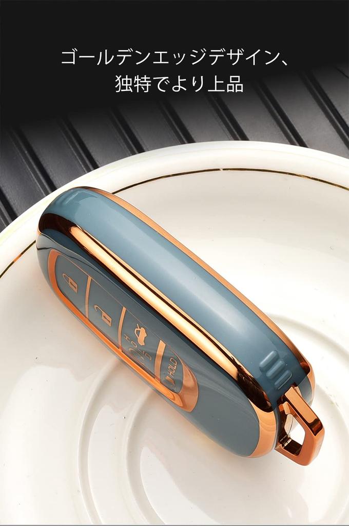 Ontto VEZEL Vezel 2022 Civic Accord Держатель для ключей от автомобиля класса люкс Защитная накладка Силикон Мягкий