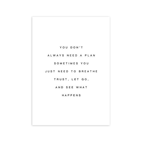 Canvas Painting Nordic Wall Art Motivational Quotes Text Posters And Prints Wall Pictures For Living Room Decoration Home Decor