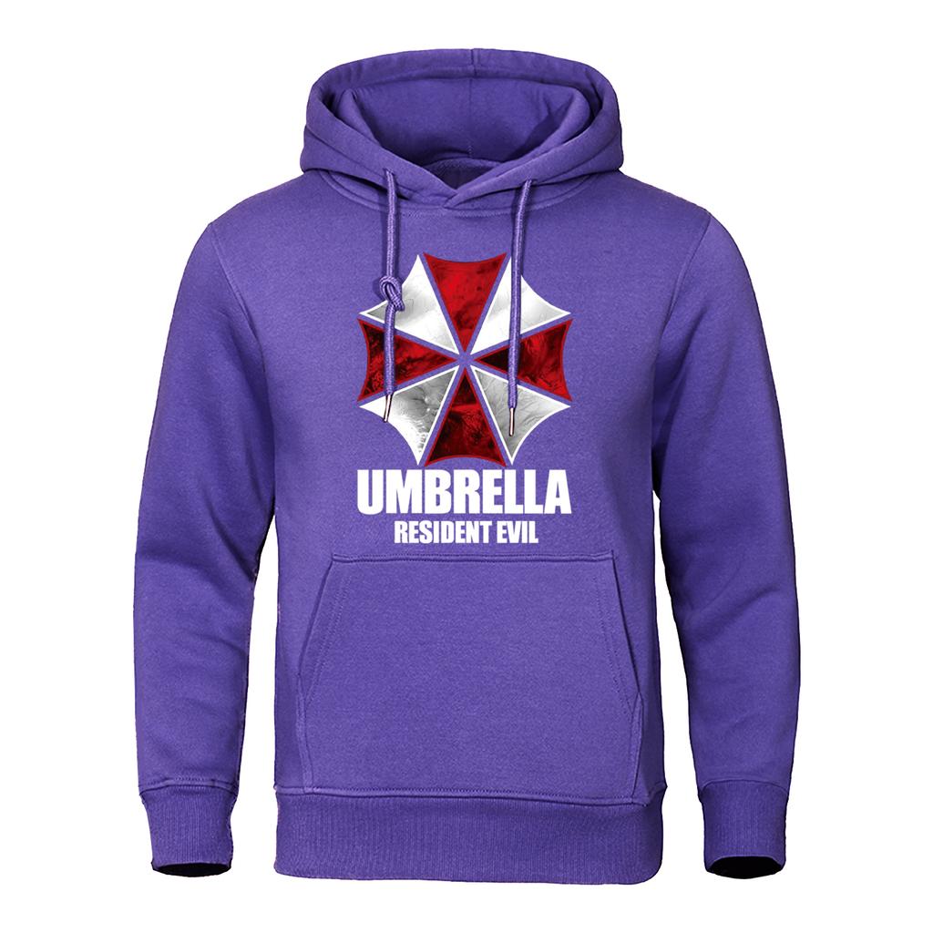 Красный и белый защитный зонтик толстовка мужская свободная толстовка модный пуловер толстовка свободная одежда