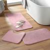 Tapis de bain 45 x 75 cm Vitamine Unie rose