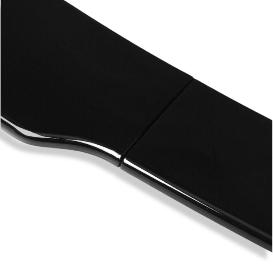 Front Bumper Lip Splitter for Dodge Challenger SXT SRT Hellcat 2012 - 2019 Air Dam Chin Splitter Protector Body Kit 3pcs