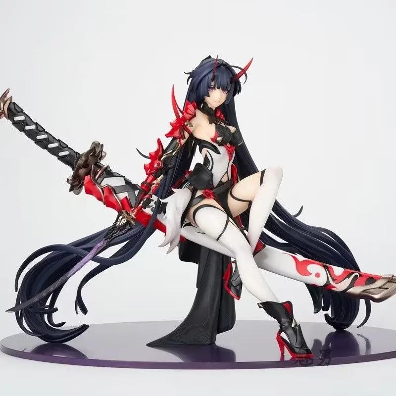 Фигурка Райден Мэй из Honkai Impact 3, Статуя Аниме «Повелительница Грома Плач Падшего», Настольная Коллекционная Фигурка Подарок