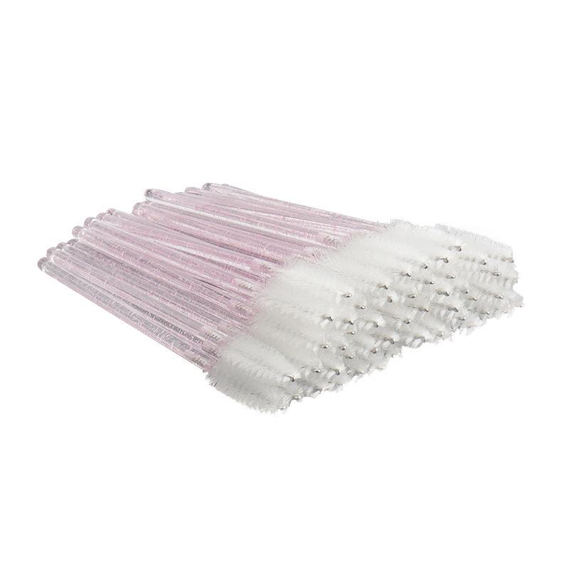 Disposable Crystal Rod Eyelash Extensions Brush - Spiral Curl Comb