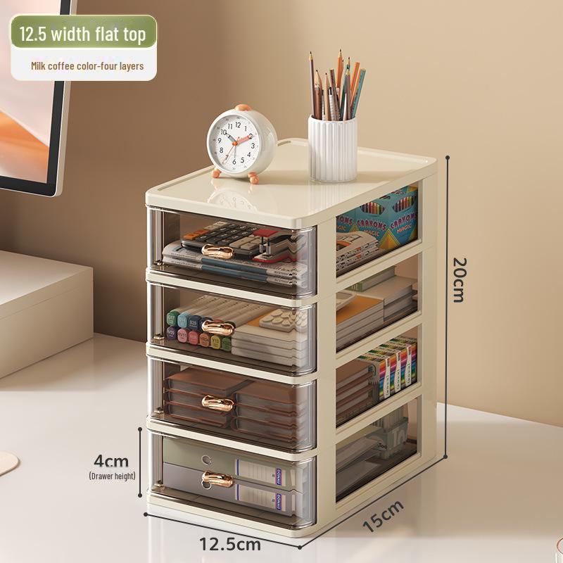 Пластиковый настольный органайзер для канцелярских принадлежностей и косметики