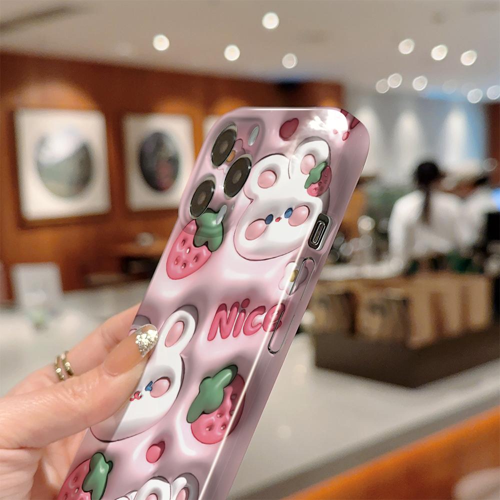 Универсальный чехол для телефона с пленкой, мультяшный модный дизайн, твердый корпус, полное покрытие камеры, противоударный защитный чехол для OPPO Realme OnePlus Infinix Tecno