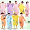 Children's EVA Cartoon Raincoat with Backpack Slot