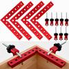 90 Degrees L-Shaped Auxiliary Fixture Splicing Board Right Angle Fixing Clip Carpenter's Square Ruler Woodworking Tool