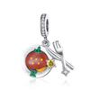 Вкусная Еда Медь Пицца Торт Хлеб Бургер Пончик Картофель Фри Мороженое Подходит Для DIY Браслет Ожерелье Ручная Работа Подарки