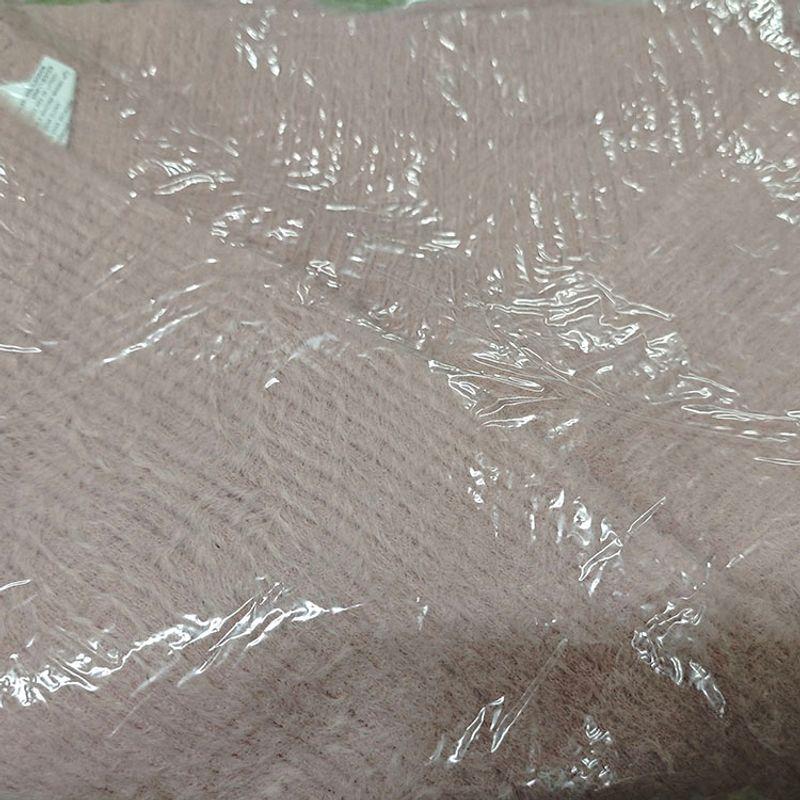 French Fall and Winter New Arrival Imitation Mink Halter Cut-out Cross Long Sleeves Sweaters Women's Clothing Silm Slimming Sweater Tops