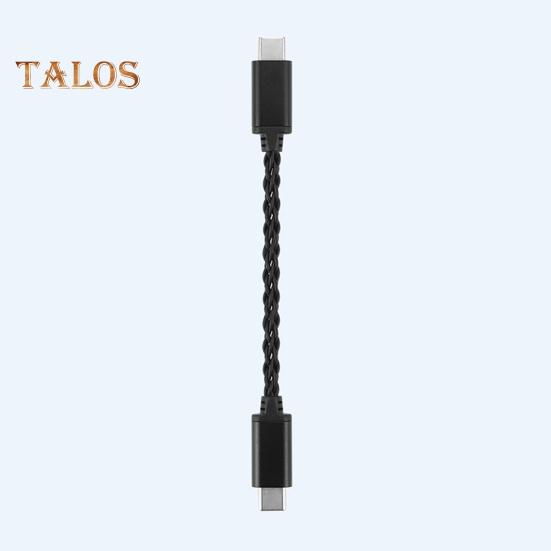 Кабель-адаптер Type-C - Type-C, стабильное соединение, не требуются драйверы, Plug-Play, универсальный усилитель для наушников, радиокабель