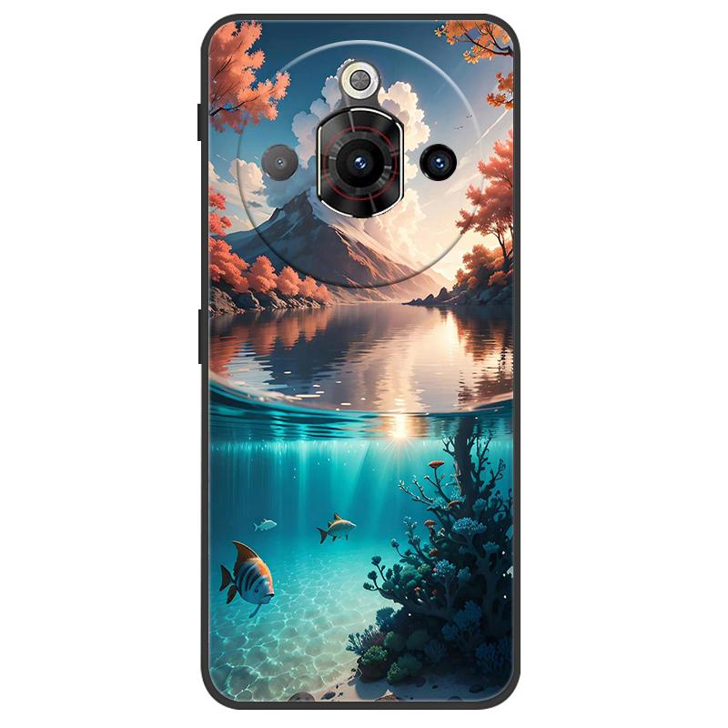 For ZTE Nubia Focus Pro Case Luxury Painted Phone Silicon Back Cover For ZTE Nubia Focus Pro Cases Full Protective Shell Capas