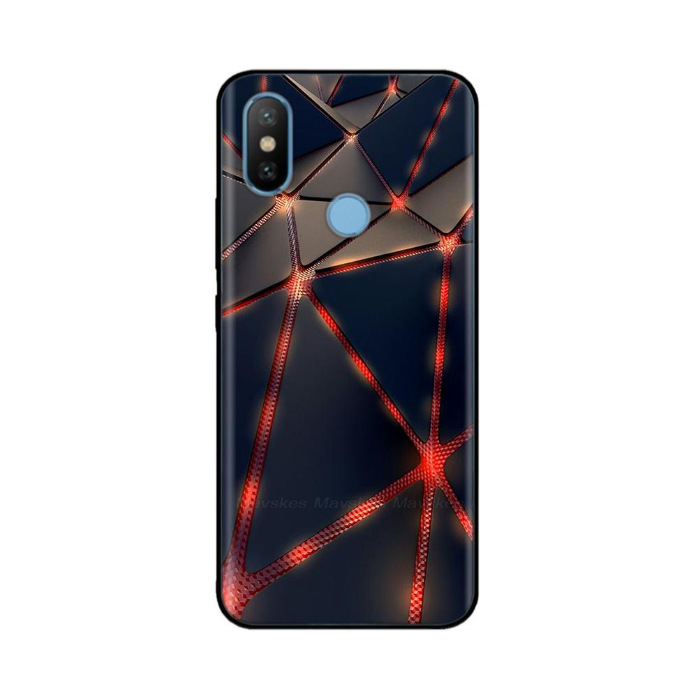 Чехол для Xiaomi MI A2 LITE Мягкий Силиконовый ТПУ Чехол для Телефона Для Xiomi MI A2 A 2 A2 Lite Телефон Coque Задние чехлы Ободок Бампер Fundas