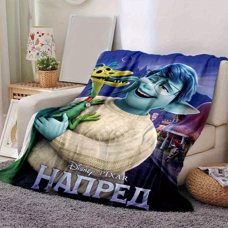 1 шт., Декор для дома Disney Pixar, Плед с драконом, Идеально подходит для дивана, кровати, путешествий, кемпинга, автомобиля