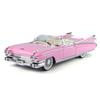 1/24 1959 Cadillac Eldorado Retro Sports Car Model Simulation Sound and Light Tire Suspension Collection Ornaments
