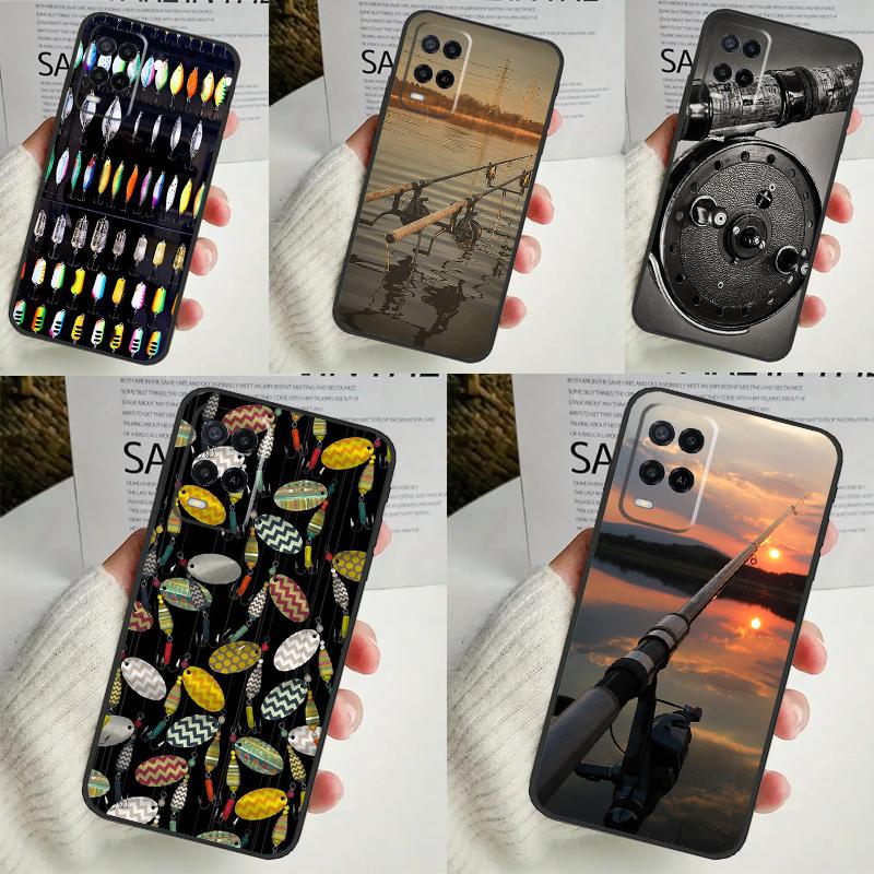 Рыболовные снасти для OPPO A58 A78 A98 A15 A16 A17 A76 A96 A77 A52 A72 A5 A9 A79 A94 A74 A57S A53S A54S чехол