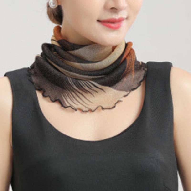 Fashion Sunscreen Veil Small Scarf Neck Guard Mask Headband Motorcycle Sun Protection Head Scarf