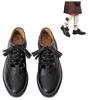 Ghillie Brogues Кожаные броги Шотландские килты Туфли Оксфорды Ботинки для килтов Шотландское платье