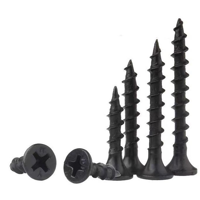 Саморез по гипсокартону с крестообразным шлицем Phillips M4.2 из черной углеродистой стали