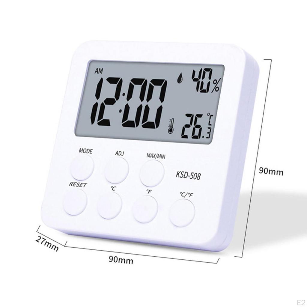 Бытовой термометр гигрометр цифровой дисплей прочный мини многофункциональный измеритель влажности