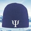 Psi symbol psychology. white background Men Women Unisex Knitted Hat Beanie Pullover Cap Winter Thermal Warm Christmas Outdoor C