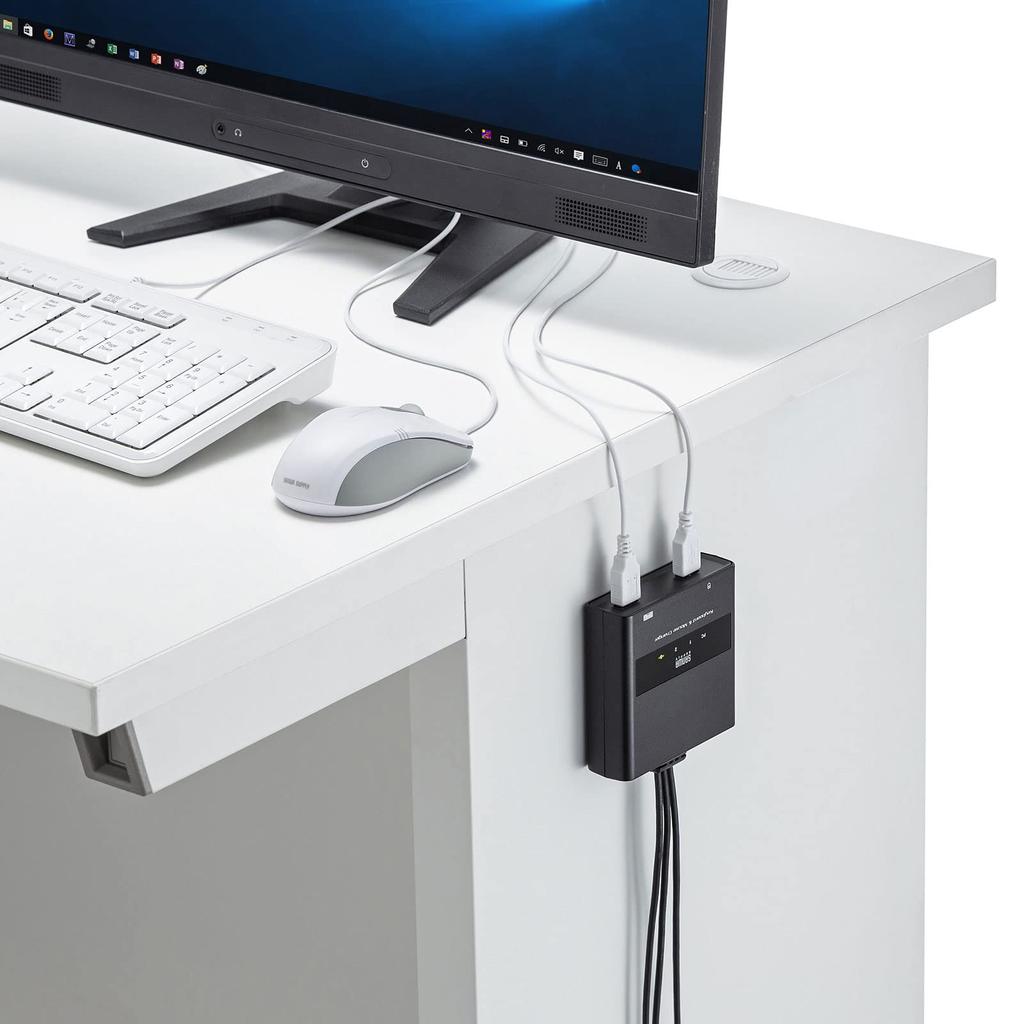 Sanwa Supply PC Switcher for Keyboard and Mouse (31) SW-KM3UU