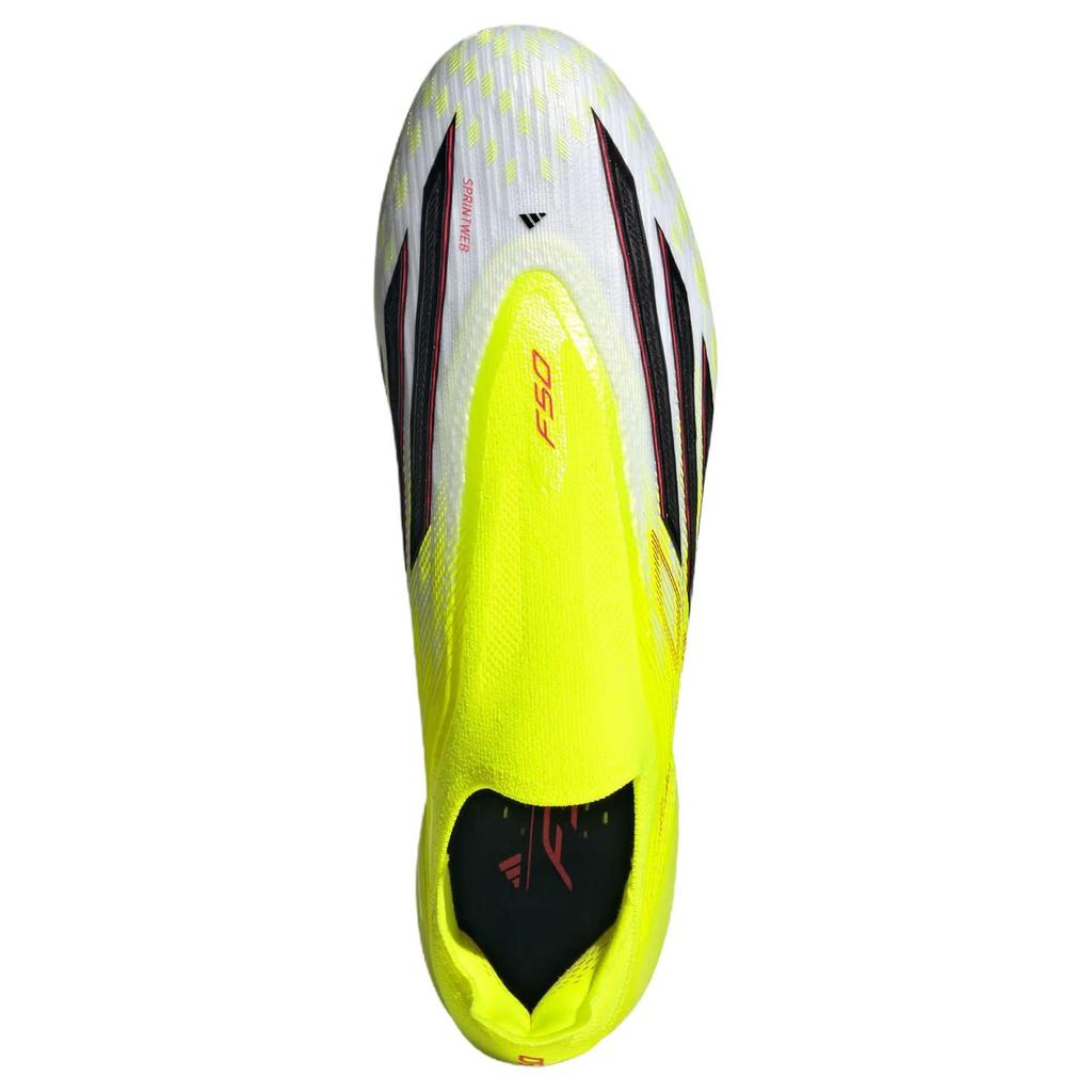 adidas F50 Elite Удобные Поддерживающие Футбольные Бутсы Унисекс Футбольные Бутсы Белый Желтый Черный JQ1470