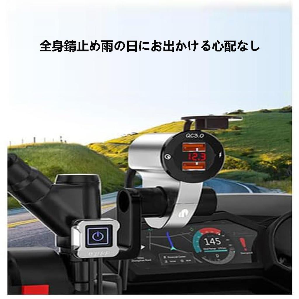 Clamp Bar Motorcycle Multi-Bar Holder Clamp Bar for Motorcycles Easy Installation Multi Holder Clamp Adapter Aluminum Set of 2 (Black)