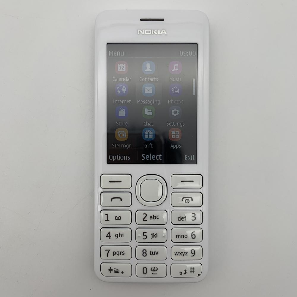 Восстановленный оригинальный мобильный телефон Nokia 2060 с двумя SIM-картами