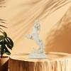 Mermaid Statue Sculpture Craft Artwork Home Decor Desktop Ornament Resin Figurine for Office