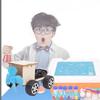 Stem Educational Wind Powered Off-road Vehicle Diy Wooden Model Kit For Children Science Experiment