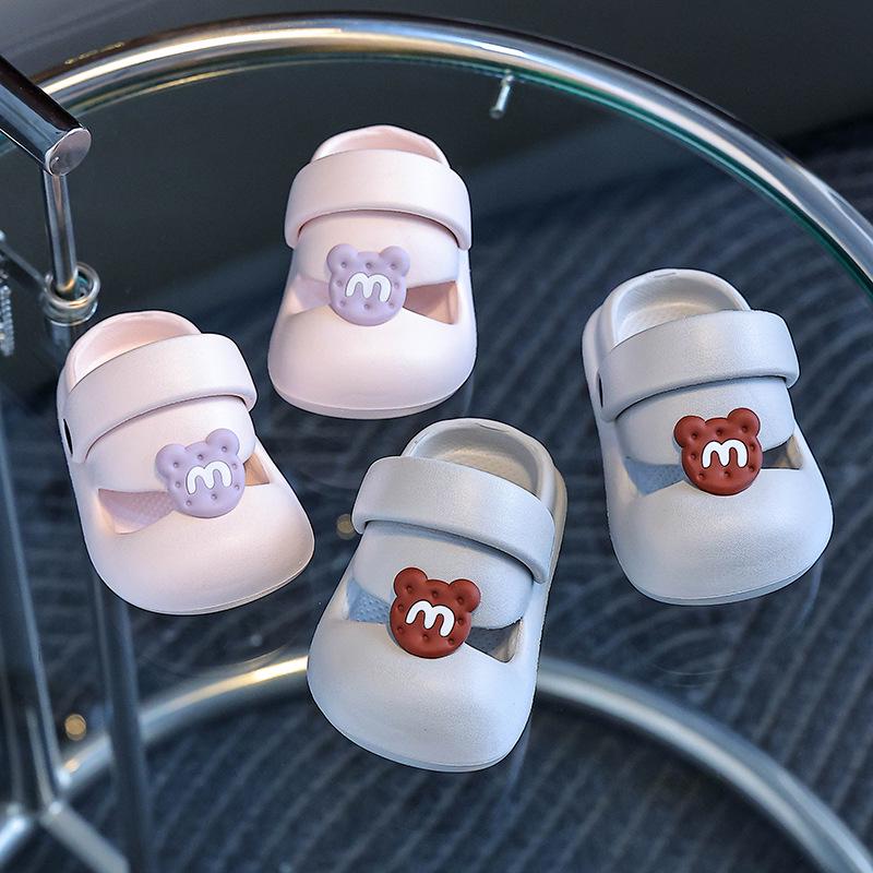 Унисекс пляжные сандалии для младенцев и малышей - Летняя обувь с отверстиями