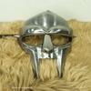 Mask MF Doom Medieval Gladiator Steel Leather Face Mask Halloween Costume Mask